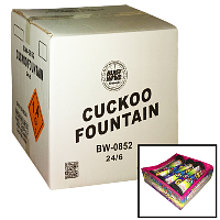 Fireworks - Wholesale Fireworks - Cuckoo Fountain Wholesale Case 24/6