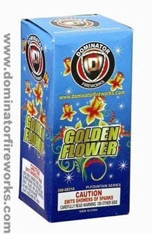 Fireworks - Fountain Fireworks - Large Golden Flower Fountain