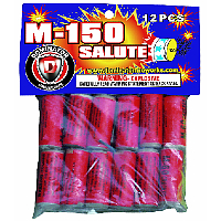 Fireworks - Firecrackers - M-150 Salute Firecrackers 12 Piece