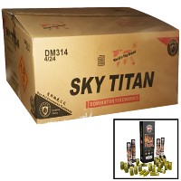 Fireworks - Reloadable Artillery Shells - Sky Titan Artillery Wholesale Case 4/24