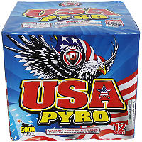 Fireworks - 500g Firework Cakes - USA Pyro 500g Fireworks Cake