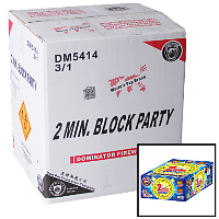 Fireworks - Wholesale Fireworks - 2 Min Block Party Wholesale Case 3/1