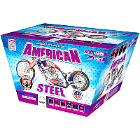 Fireworks - 500g Firework Cakes - American Steel 500g Fireworks Cake