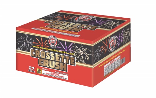Fireworks - 500G Firework Cakes - Crossette Crush 500g Fireworks Cake