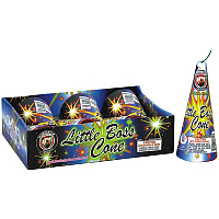 Fireworks - Cone fountain fireworks - 6 inch Little Boss Cone Fountain
