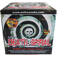 Fireworks - 500g Firework Cakes - Death Spiral 500g Fireworks Cake
