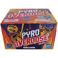 Fireworks - 500g Firework Cakes - Pyro Overdose 500g Fireworks Cake