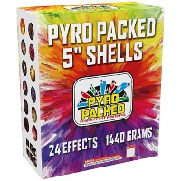 Fireworks - Reloadable Artillery Shells - Pyro Packed 5 inch Shells