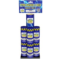 Fireworks - Reloadable Artillery Shells - Pyro Packed 4 inch Shootin Shells
