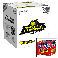 Fireworks - Wholesale Fireworks - Power Series Blazing Peony Wholesale Case 8/1