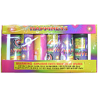 Happiness Fountain 6 Piece Fireworks For Sale - Fountains Fireworks 