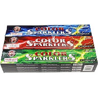 #10 Color Bamboo Sparklers 48 Piece Fireworks For Sale - Sparklers 