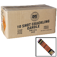 10 Shot Crackling Candle Wholesale Case 24/6 Fireworks For Sale - Wholesale Fireworks 