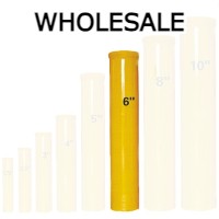 Fireworks - Wholesale Fireworks - 6 inch Fiberglass Mortar with Plug Wholesale Case 1/1