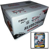 Silver Cyclone Wholesale Case 24/1 Fireworks For Sale - Wholesale Fireworks 
