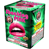 Shocking Pink Fireworks For Sale - 200G Multi-Shot Cake Aerials 