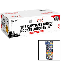 Fireworks - Wholesale Fireworks - The Captains Choice Rocket Wholesale Case 5/1