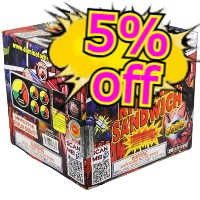 5% Off Knuckle Sandwich 500g Fireworks Cake Fireworks For Sale - 500G Firework Cakes 