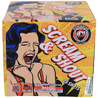 Scream and Shout 500g Fireworks Cake Fireworks For Sale - 500g Firework Cakes 