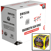 Mammoth Sun Ring Pro Level Wholesale Case 4/1 Fireworks For Sale - Wholesale Fireworks 