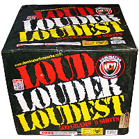 Loud-Louder-Loudest 500g Fireworks Cake Fireworks For Sale - 500g Firework Cakes 
