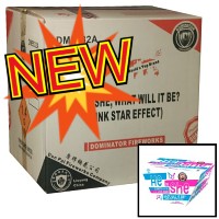 Fireworks - Wholesale Fireworks - He Or She What Will it Be? Pink Smoke 500g Wholesale Case 4/1