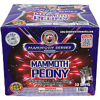 Mammoth Peony Pro Level Fireworks For Sale - 500g Firework Cakes 