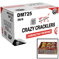 Crazy Cracklers Wholesale Case 216/1 Fireworks For Sale - Wholesale Fireworks 