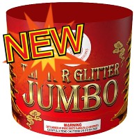 Twitter Glitter Jumbo Fireworks For Sale - 200G Multi-Shot Cake Aerials 