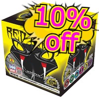 10% Off Red Fang 500g Fireworks Cake Fireworks For Sale - 500G Firework Cakes 