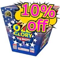10% Off Old Glory 500g Fireworks Cake Fireworks For Sale - 500G Firework Cakes 
