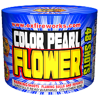 48 Shot Color Pearl Fireworks For Sale - 200G Multi-Shot Cake Aerials 