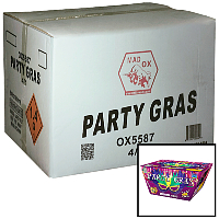 Party Gras Wholesale Case 4/1 Fireworks For Sale - 500g Firework Cakes 