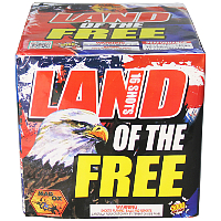 Land of the Free 500g Fireworks Cake Fireworks For Sale - 500g Firework Cakes 