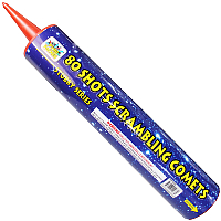 The Stubby - 80 Shots Scrambling Comet Fireworks For Sale - Roman Candles 
