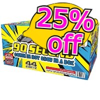 25% Off 90 Second Comin in Hot Show in a Box 500g Fireworks Cake Fireworks For Sale - 500G Firework Cakes 