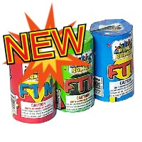 Pyro Packed Micro Fountain 3 Piece Fireworks For Sale - Fountain Fireworks 