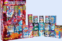 Fireworks - Fireworks Assortments - MARS ATTACK