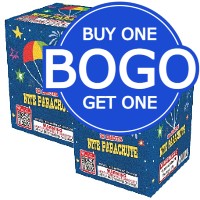 Fireworks - Parachute Fireworks - Buy One Get One 16 Shot Nite Parachute