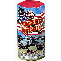 Fireworks - Parachute Fireworks - Parachute Battalion Daytime Cake