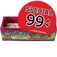 Fireworks - 99 Cent Fireworks Special - 99 CENT SPECIAL Cuckoo Fountain