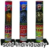 Fireworks - Single Shot Aerials - No.200 Tube Single Shot Aerial 1 Piece