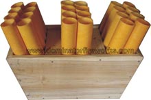 Fireworks - Fiberglass Mortar Tubes - 1.75in 24 Stot Adjustable Angle Rack