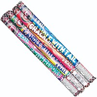 Fireworks - Roman Candles - 5 Ball Magical Roman Candle 4 Piece