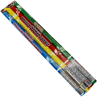 Fireworks - Roman Candles - 10 Ball Magical Roman Candle 4 Piece