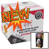 Fireworks - Wholesale Fireworks - Dominator Black Box Artillery Shells Wholesale Case 12/6