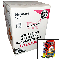 Fireworks - Wholesale Fireworks - Whistling Artillery 6 Shot Wholesale Case 12/6