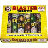 Fireworks - Single Shot Aerials - Blaster Shots Single Shot Aerial 6 Piece