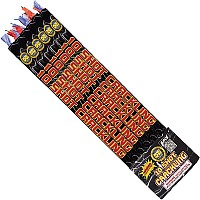 Fireworks - Roman Candles - 10 Shot Crackling Roman Candle 6 Piece