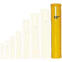 Fireworks - Fiberglass Mortar Tubes - 10 inch Fiberglass Mortar